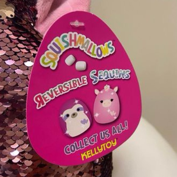 Ultra Rare Kelly Toys Pink Pig Unicorn Squishmallows - Picture 2 of 7